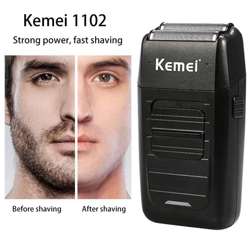 Kemei Afeitadora Inalambrica Recargable KM 1102