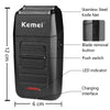 Kemei Afeitadora Inalambrica Recargable KM 1102