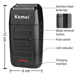 Kemei Afeitadora Inalambrica Recargable KM 1102